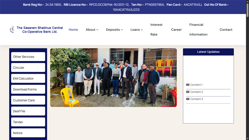 FINANCIAL SERVICES WEBSITE