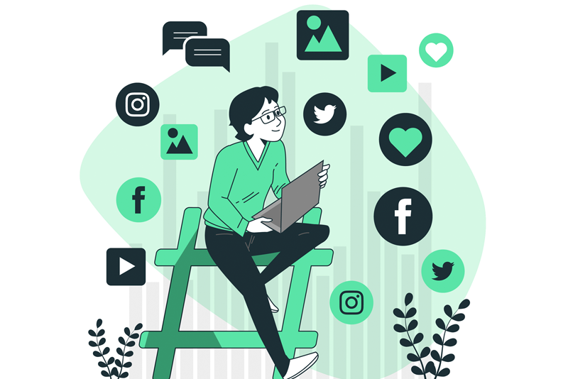 Media Digital Solutions Illustration